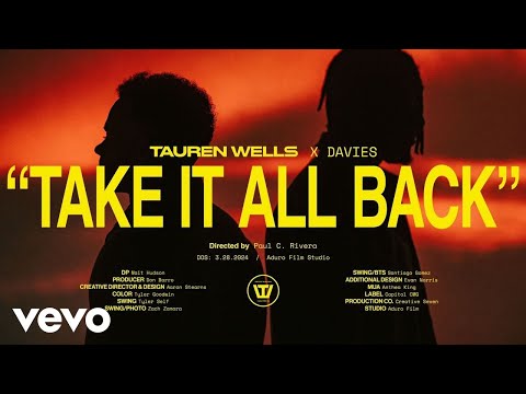 Tauren Wells – Take It All Back